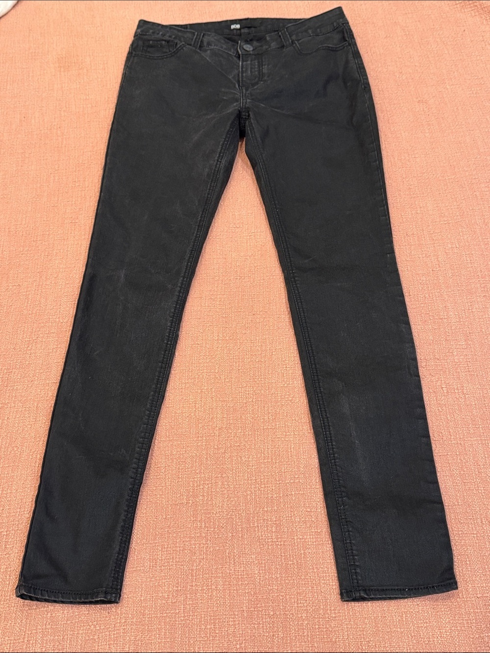 W30L30 Women's Black Skinny mid rise stretch Jeans